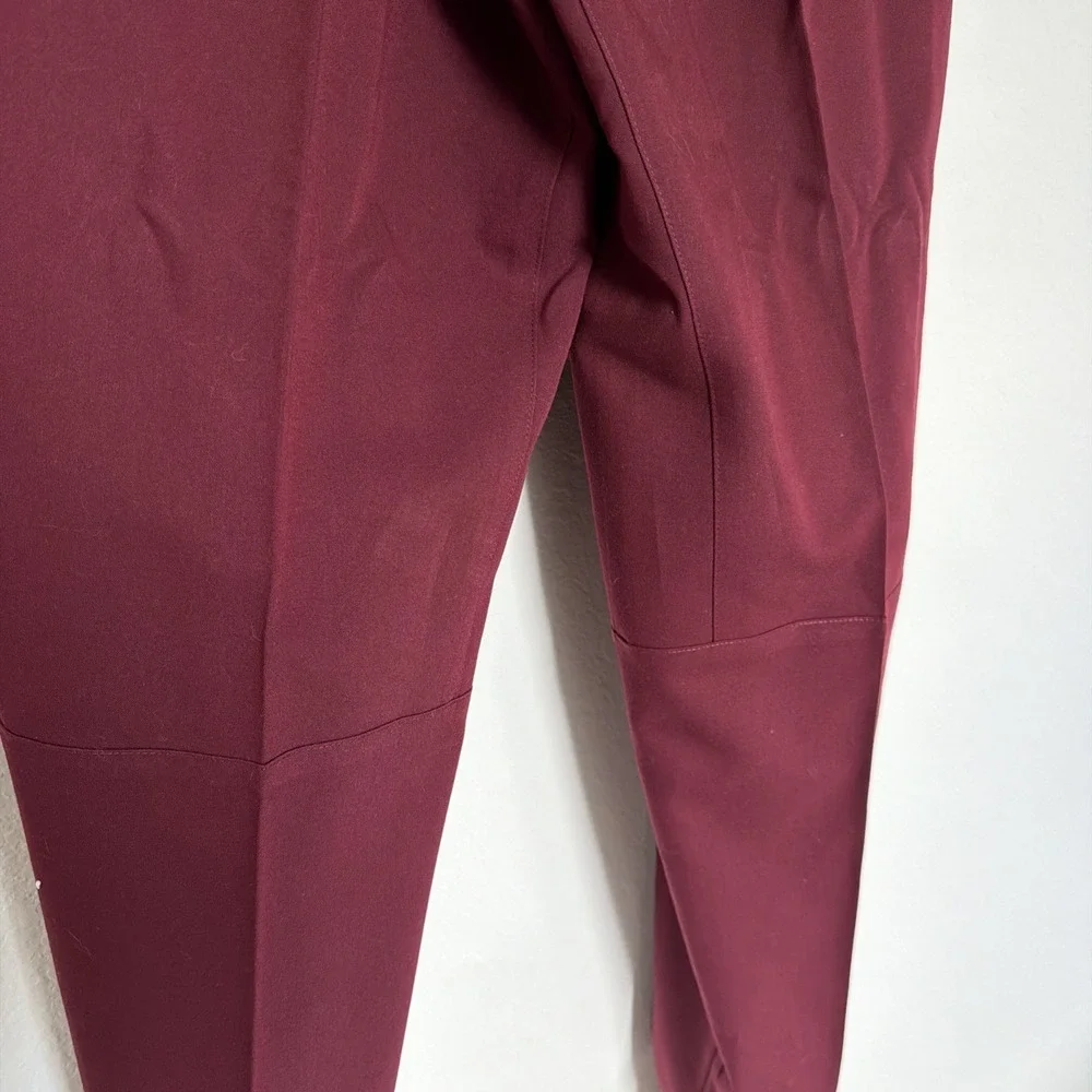 NWOT FIGS Tansen Jogger Pants Mens XL Burgundy Medical Scrub Tapered Drawstring